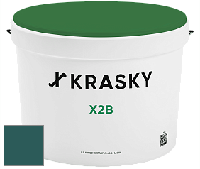 Краска X2B X Krasky глубокоматовая краска для потолков цвет NCS S 6030-B50G 
