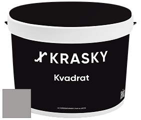 Краска X2B Kvadrat X Krasky матовая краска для потолков глубокого чёрного цвета цвет NO.95 