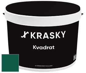 Краска X2B Kvadrat X Krasky матовая краска для потолков глубокого чёрного цвета цвет NCS S 5540-B90G 