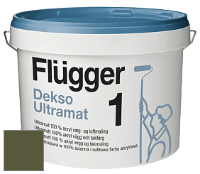 Краска Flugger Dekso 1 ультраматовая краска цвет NCS S 6530-G50Y 