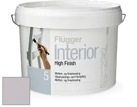 Краска Flugger Interior High Finish 5 матовая акриловая краска-грунт цвет NCS S 2005-R30B 
