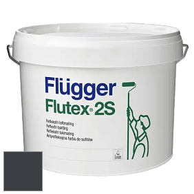 Краска Flugger Flutex 2S глубоко матовая краска цвет NCS S 8505-R80B 