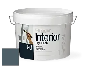 Краска Flugger Interior High Finish 90 акриловая глянцевая эмаль цвет 4478 