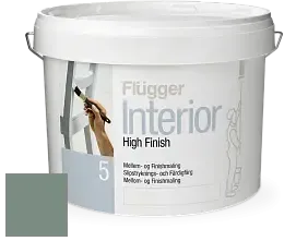 Краска Flugger Interior High Finish 5 матовая акриловая краска-грунт цвет 4497 