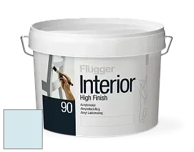 Краска Flugger Interior High Finish 90 акриловая глянцевая эмаль цвет 3481 