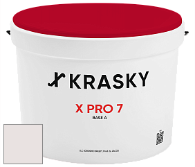 Краска X Pro 7 X Krasky матовая краска для стен и потолков цвет 5401 