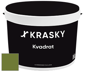 Краска X2B Kvadrat X Krasky матовая краска для потолков глубокого чёрного цвета цвет NCS S 3560-G40Y 