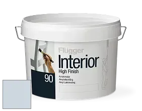 Краска Flugger Interior High Finish 90 акриловая глянцевая эмаль цвет 4452 