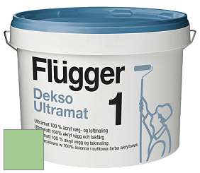 Краска Flugger Dekso 1 ультраматовая краска цвет NCS S 1040-G20Y 