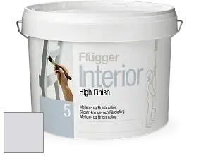 Краска Flugger Interior High Finish 5 матовая акриловая краска-грунт цвет NCS S 1005-R50B 