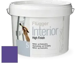 Краска Flugger Interior High Finish 5 матовая акриловая краска-грунт цвет 1447 