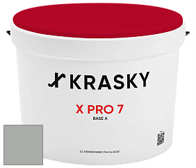 Краска X Pro 7 X Krasky матовая краска для стен и потолков цвет 5326 