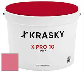 Краска X Pro 10 X Krasky матовая краска для стен и потолков цвет NCS S 1060-R10B 