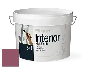 Краска Flugger Interior High Finish 90 акриловая глянцевая эмаль цвет NCS S 4040-R20B 
