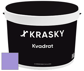 Краска X2B Kvadrat X Krasky матовая краска для потолков глубокого чёрного цвета цвет 1445 