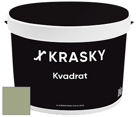 Краска X2B Kvadrat X Krasky матовая краска для потолков глубокого чёрного цвета цвет NCS S 3020-G40Y 
