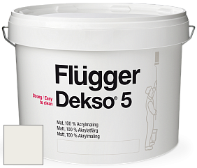 Краска Flugger Dekso 5 матовая краска цвет IN-703 