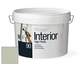 Краска Flugger Interior High Finish 90 акриловая глянцевая эмаль цвет NCS S 2010-G40Y 