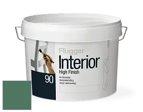 Краска Flugger Interior High Finish 90 акриловая глянцевая эмаль цвет NCS S 5030-G 