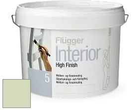 Краска Flugger Interior High Finish 5 матовая акриловая краска-грунт цвет NCS S 1015-G40Y 