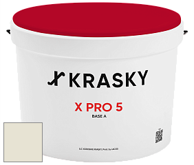 Краска X PRO 5 X Krasky матовая краска для стен и потолков цвет NO.90 