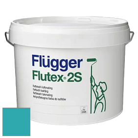 Краска Flugger Flutex 2S глубоко матовая краска цвет NCS S 2050-B30G 