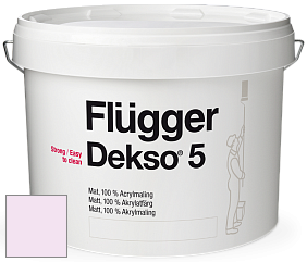 Краска Flugger Dekso 5 матовая краска цвет 2431 