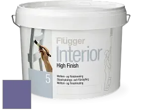 Краска Flugger Interior High Finish 5 матовая акриловая краска-грунт цвет 3447 