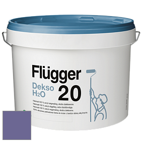 Краска Flugger Dekso H2O 20 полуматовая краска цвет 3447 