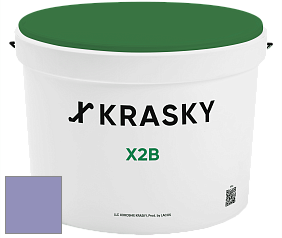 Краска X2B X Krasky глубокоматовая краска для потолков цвет 3446 