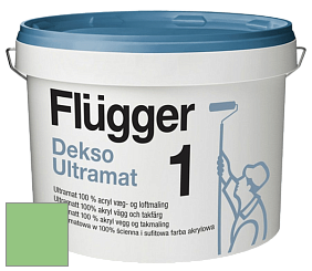 Краска Flugger Dekso 1 ультраматовая краска цвет NCS S 1050-G20Y 