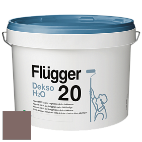Краска Flugger Dekso H2O 20 полуматовая краска цвет 4397 