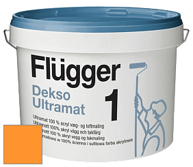 Краска Flugger Dekso 1 ультраматовая краска цвет NCS S 0580-Y30R 