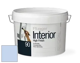 Краска Flugger Interior High Finish 90 акриловая глянцевая эмаль цвет 2462 