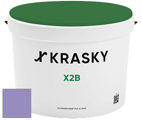 Краска X2B X Krasky глубокоматовая краска для потолков цвет 2446 