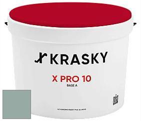 Краска X Pro 10 X Krasky матовая краска для стен и потолков цвет 4496 