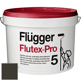 Краска Flugger Flutex Pro 5 матовая краска цвет RAL 6022 