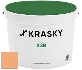 Краска X2B X Krasky глубокоматовая краска для потолков цвет NCS S 1040-Y40R 