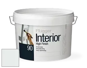 Краска Flugger Interior High Finish 90 акриловая глянцевая эмаль цвет NCS S 0502-B50G 