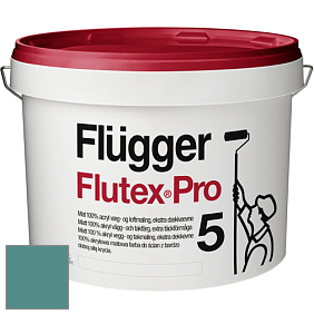 Краска Flugger Flutex Pro 5 матовая краска цвет NCS S 4030-B50G 