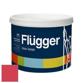Краска Flugger Color Sample образец цвета цвет RAL 3018 