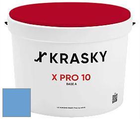 Краска X Pro 10 X Krasky матовая краска для стен и потолков цвет NCS S 1550-R80B 