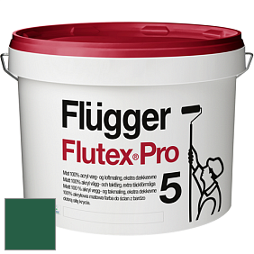 Краска Flugger Flutex Pro 5 матовая краска цвет NCS S 5540-G 