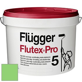Краска Flugger Flutex Pro 5 матовая краска цвет NCS S 0560-G20Y 