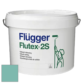 Краска Flugger Flutex 2S глубоко матовая краска цвет NCS S 2030-B70G 
