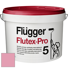Краска Flugger Flutex Pro 5 матовая краска цвет NCS S 1040-R20B 