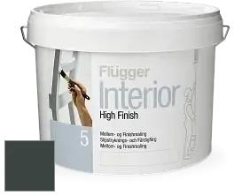 Краска Flugger Interior High Finish 5 матовая акриловая краска-грунт цвет 4498 
