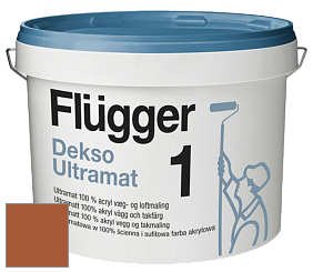 Краска Flugger Dekso 1 ультраматовая краска цвет NCS S 3560-Y50R 