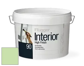 Краска Flugger Interior High Finish 90 акриловая глянцевая эмаль цвет NCS S 0530-G30Y 