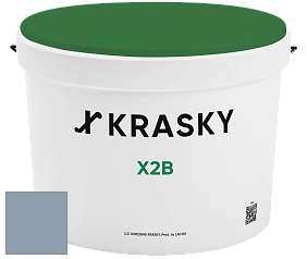 Краска X2B X Krasky глубокоматовая краска для потолков цвет 4466 